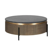 Măsuță cafea Ironville – auriu (90cm)