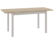 Masă dining extensibilă ADAM stejar Cremona Torro/cașmir 100(140)x60