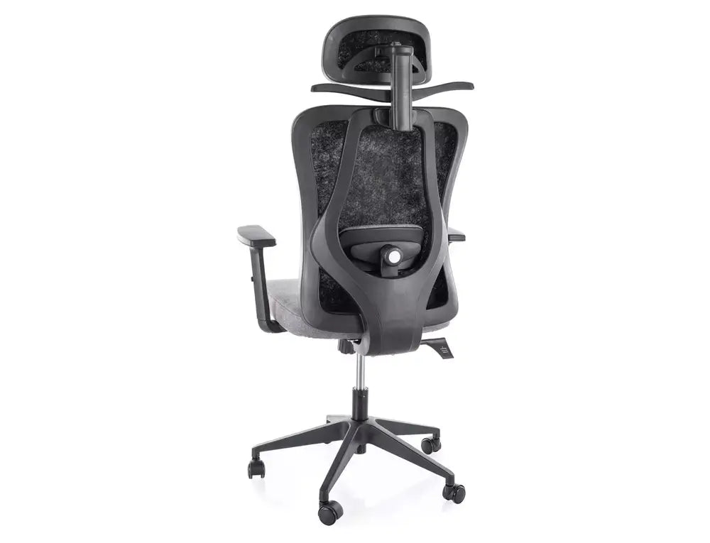 Fotoliu OBROTOWY Q-087 negru