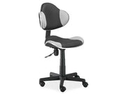 Fotoliu OBROTOWY Q-G2 gri/negru