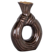 Vază Mayfield – maro închis (25cm)