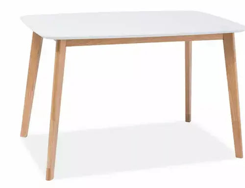 Scaun dining MOSSO stejar/alb