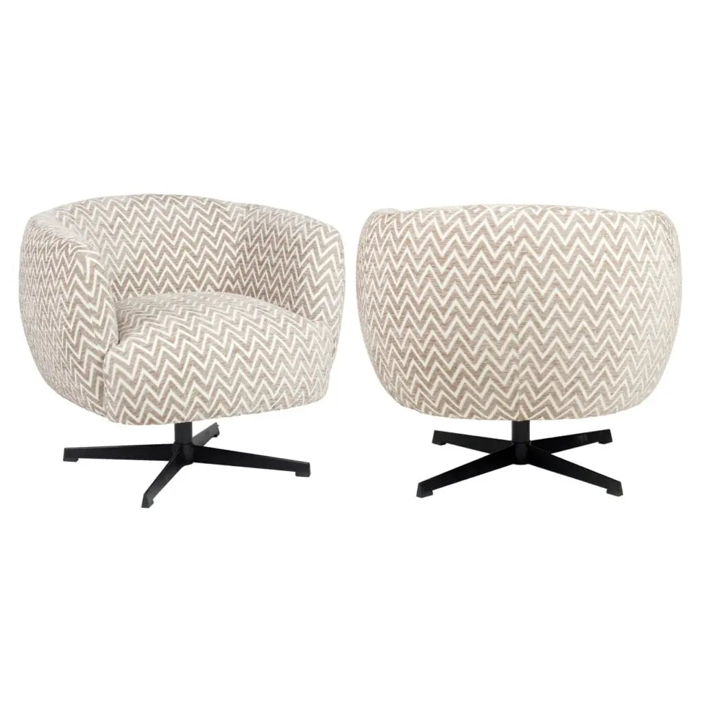 Fotoliu Lounge chairs – nisip CHEVRON
