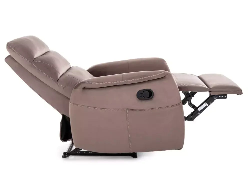 Fotoliu ROZKŁADANY SOLON M Velvet CAPPUCCINO Bluvel 38
