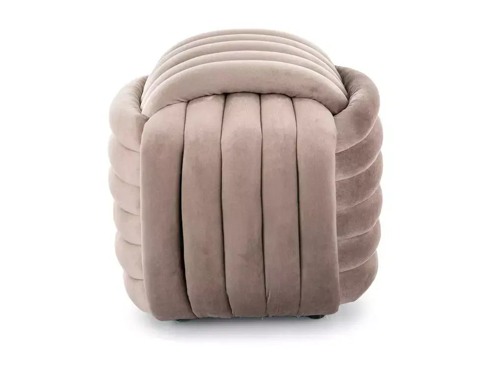 Puf BRUNI Velvet C.bej tap. 251