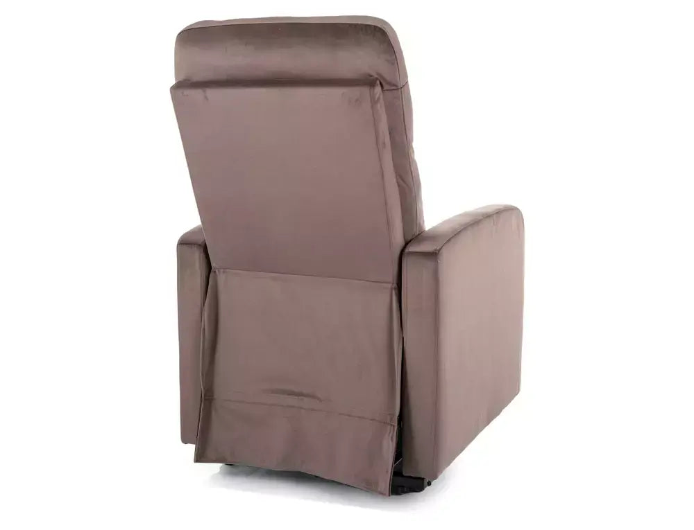 Fotoliu ROZKŁADANY OTUS II Velvet CAPPUCCINO Bluvel 38