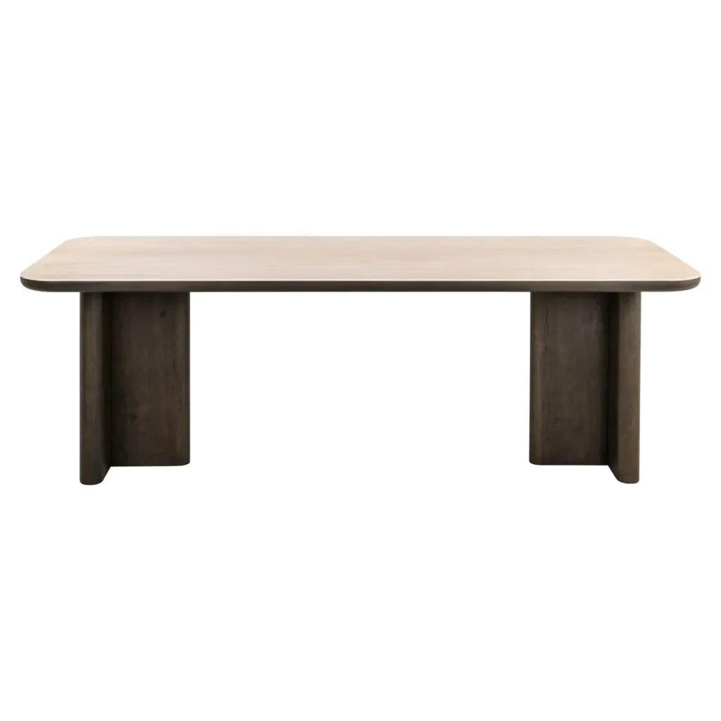 Masă dining Nando – maro (230cm)
