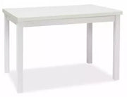 Masă dining ADAM alb mat 120x68