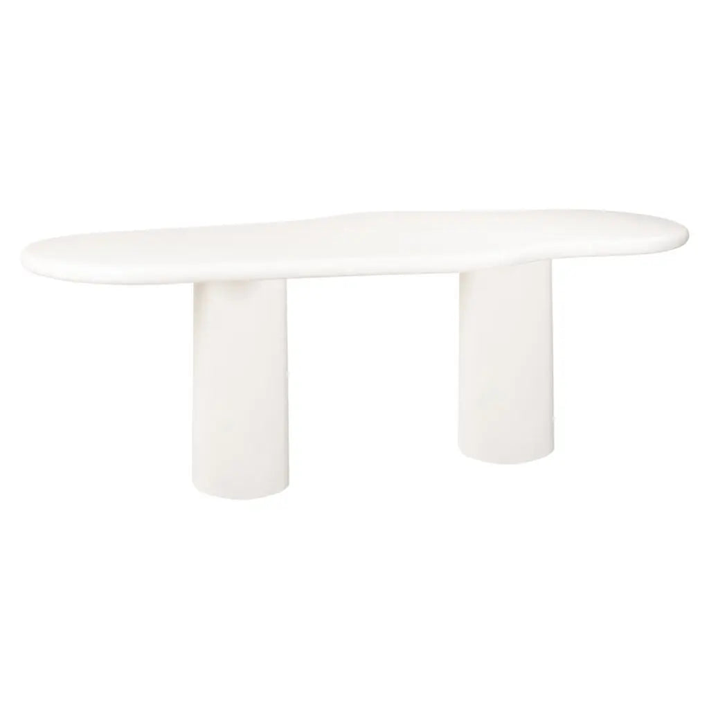 Masă dining Bloomstone – alb (260cm)