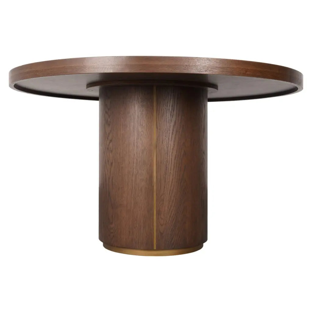 Masă dining Willox – bej (INCL. GLASS TOP) 130cm