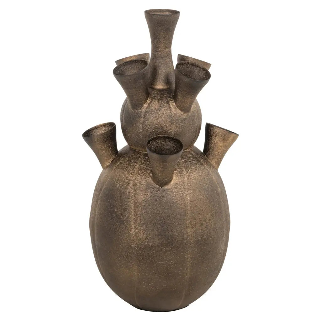 Vază Mayfield – alamă ANTIQUE (65cm)