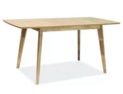 Masă dining extensibilă BRANDO stejar 120(160)x80