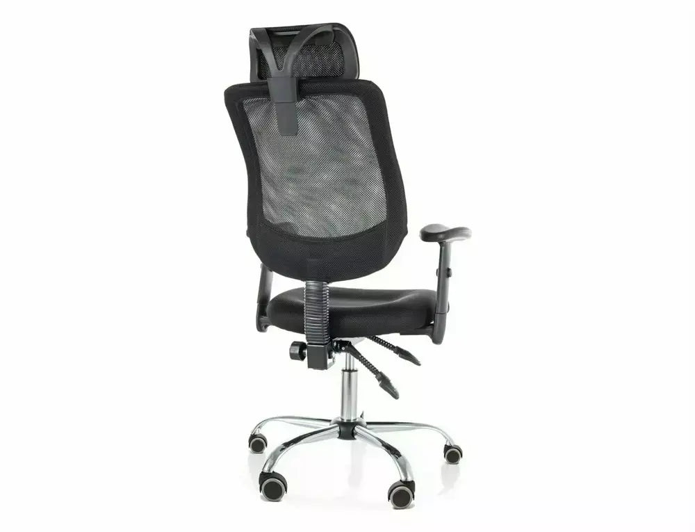 Fotoliu OBROTOWY Q-118R negru