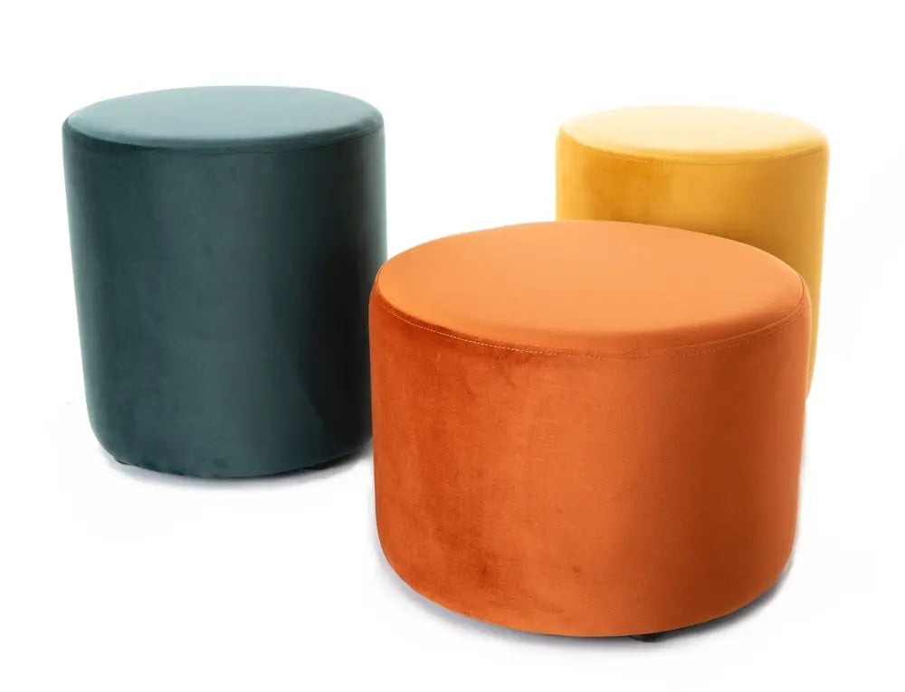 Puf DOTI B Velvet scorțișoară Bluvel 4215 FI38
