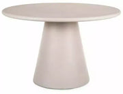 Masă dining rotundă AURORA gri deschis Ø120
