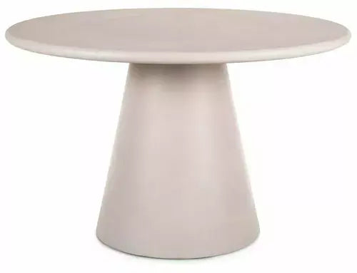 Masă dining rotundă AURORA gri deschis Ø120