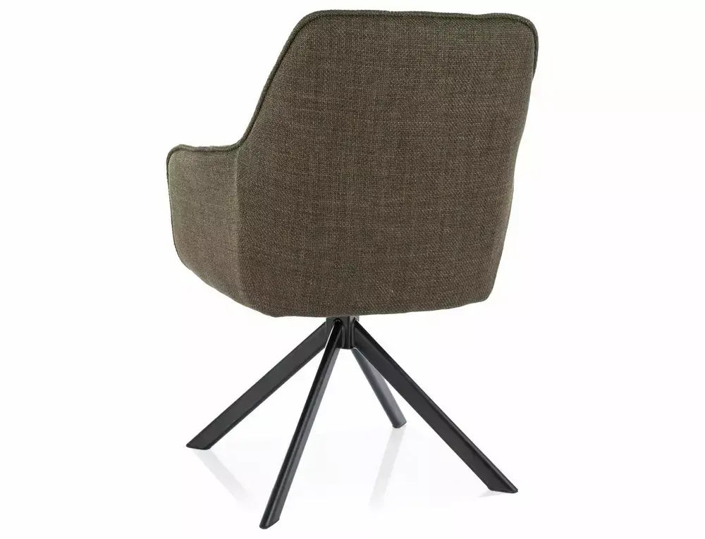 Scaun dining METRO BJORN structură neagră/albastru navy 86