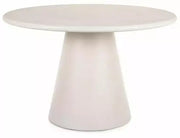 Masă dining rotundă AURORA ecru Ø120