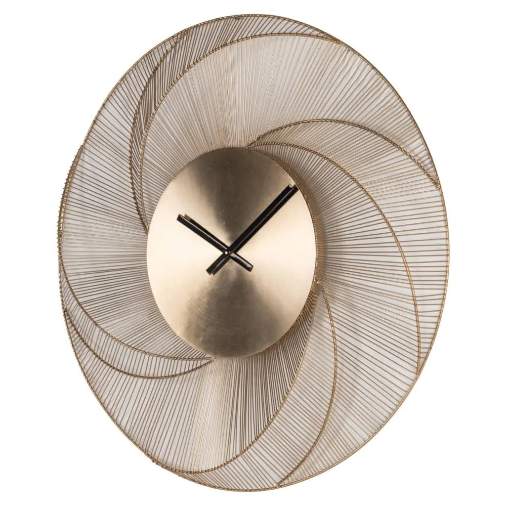 Ceas decorativ Mayfield – auriu