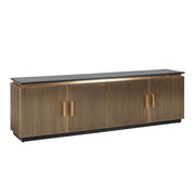 Comodă TV Ironville – auriu (200cm)