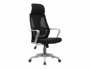 Fotoliu OBROTOWY Q-095 negru/gri
