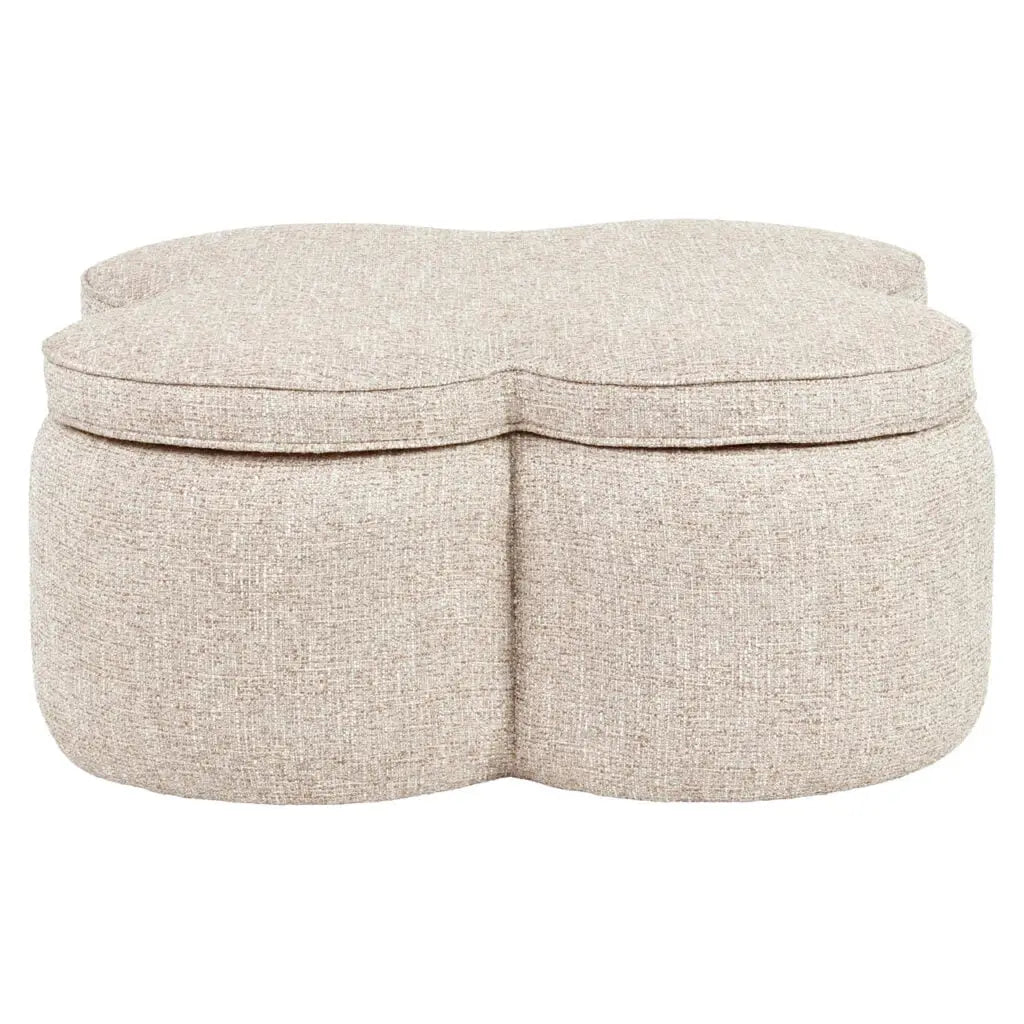 Puf Fe & Footstool Corbeau
