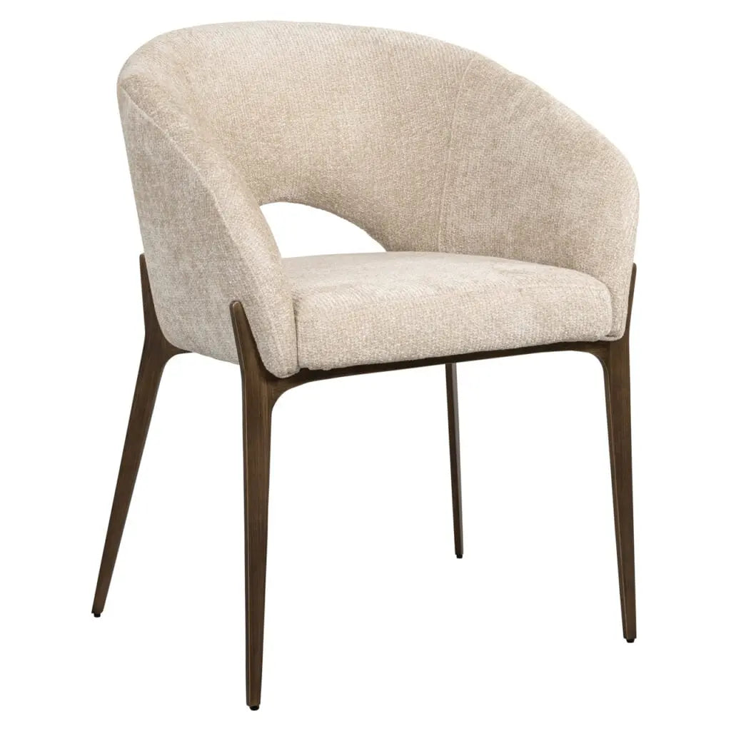 Scaun dining Soho – crem UNICORN