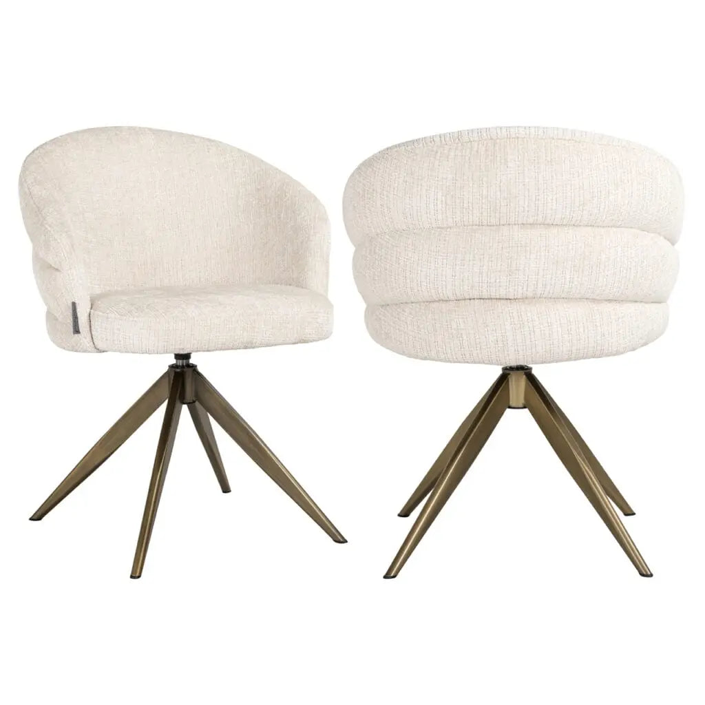 Scaun dining Dining – NIAGARA bej (61cm)