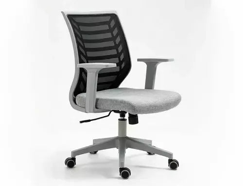 Fotoliu OBROTOWY Q-320 negru/gri