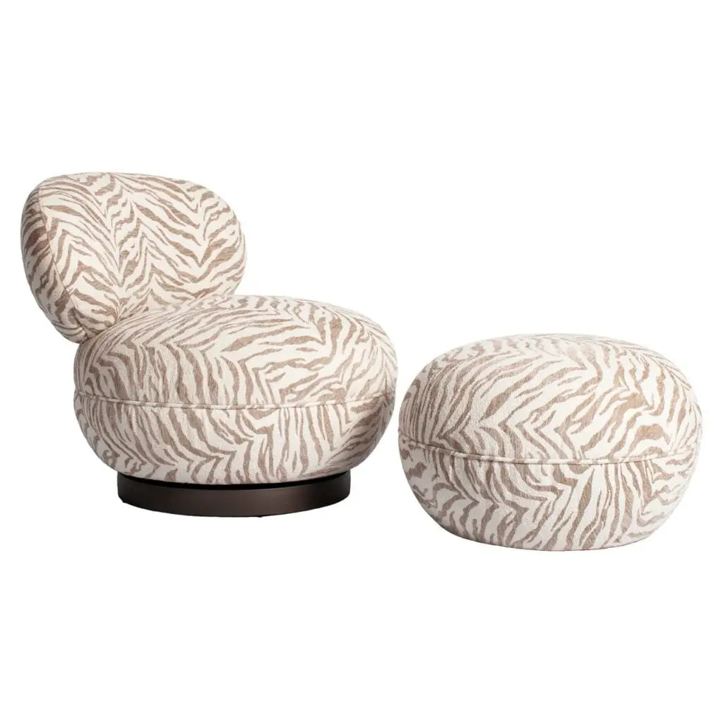 Puf Fe & Footstool Jace (216044)