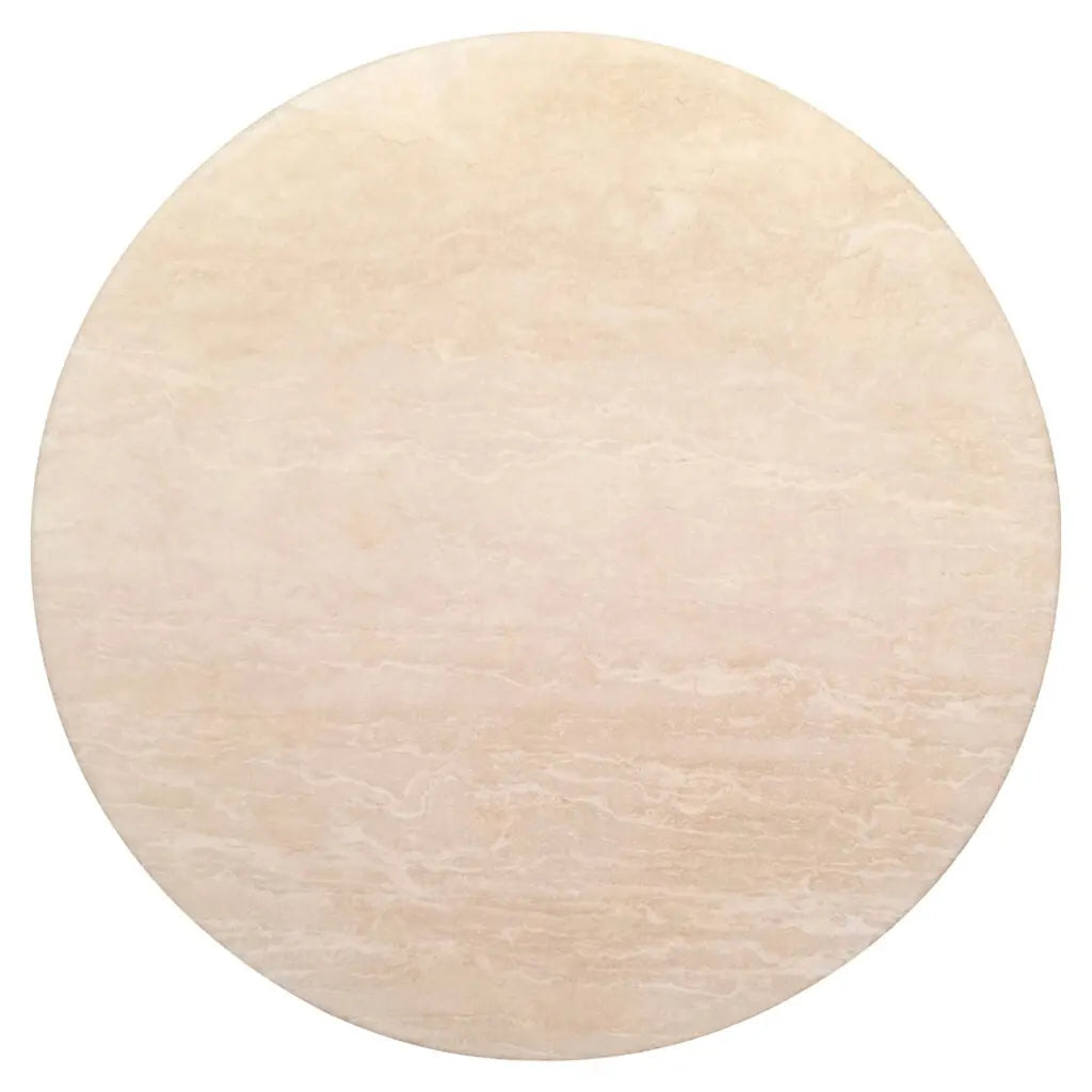 Masă dining Alexander Jones – bej (130cm)