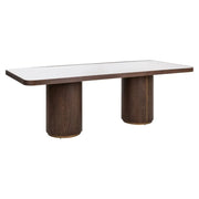 Masă dining Willox – bej (INCL. GLASS TOP) 235cm