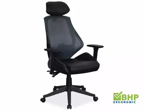 Fotoliu OBROTOWY Q-406 negru