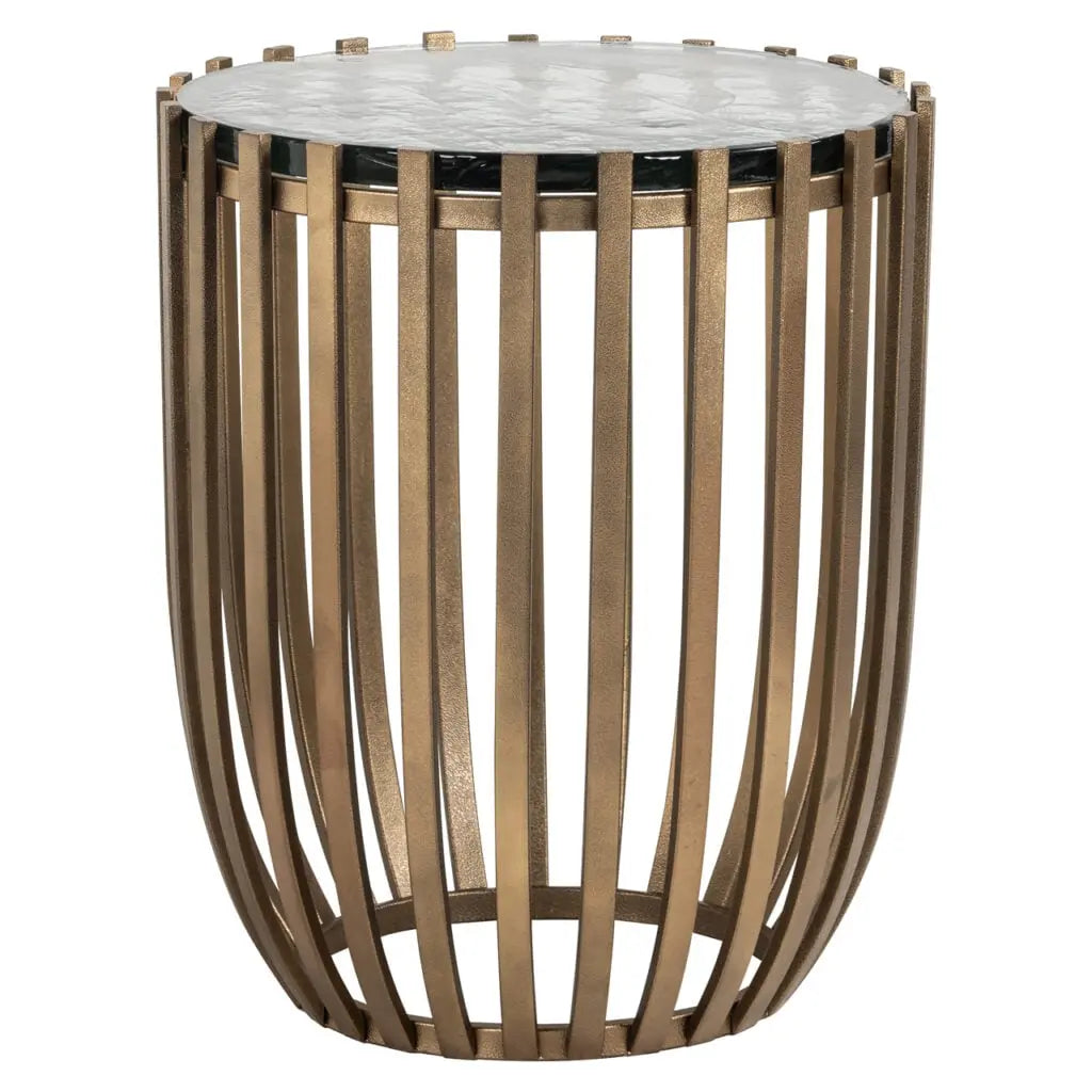 Măsuță laterală Coffee & End tables – auriu