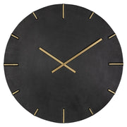 Ceas decorativ Mayfield – negru/auriu