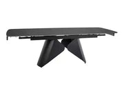 Masă dining extensibilă ARMANDO negru 160(240)x90