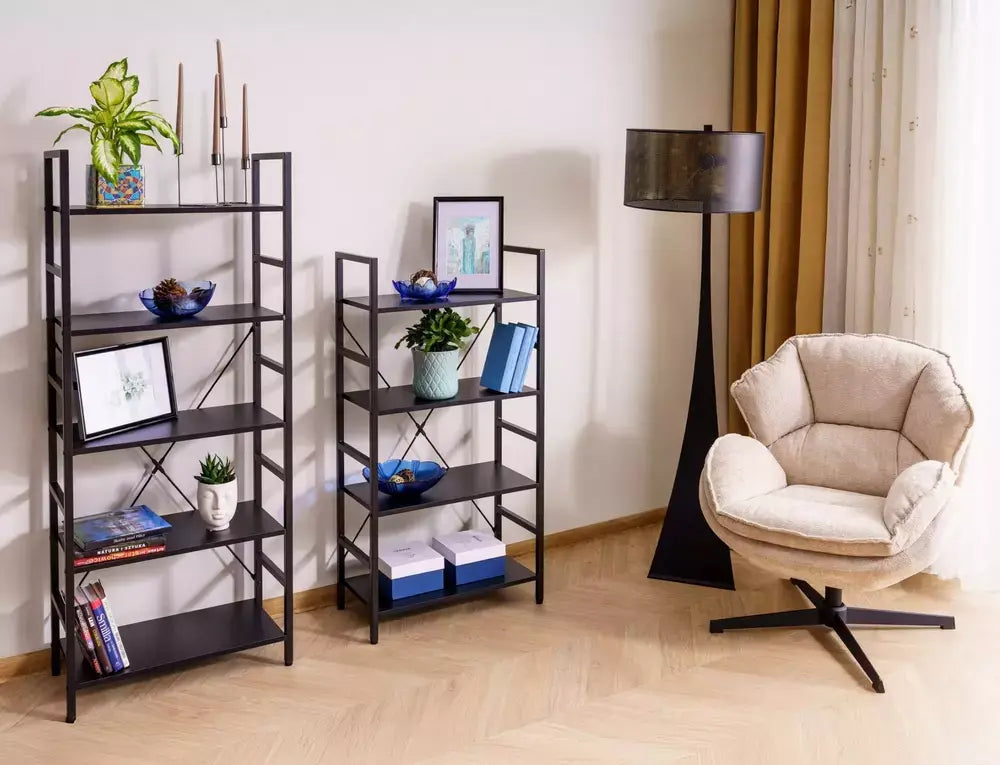 Bibliotecă/Raft LOFT R4 negru