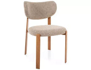 Scaun dining RIN D stejar / bej tap. 253