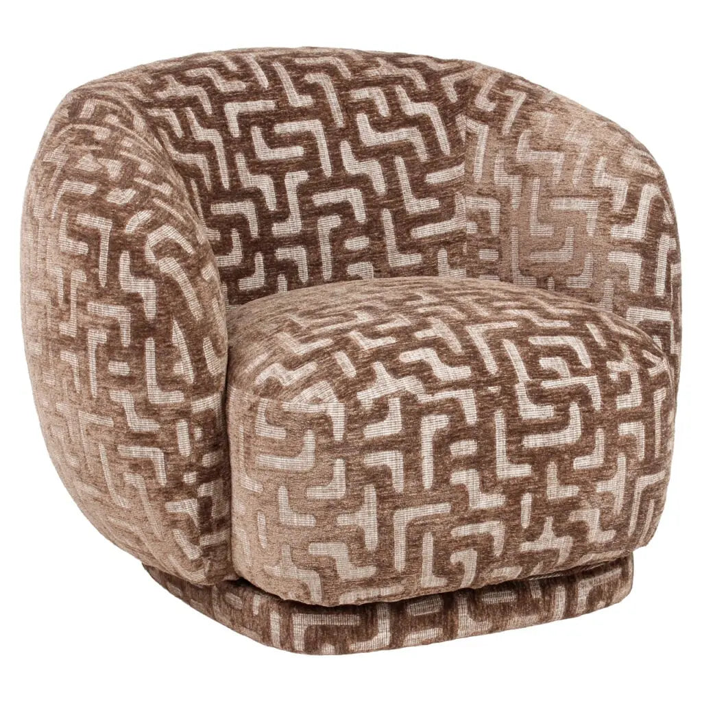 Fotoliu Lounge chairs – maro LABYRINTH