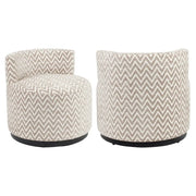 Fotoliu Lounge – nisip CHEVRON