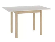 Masă dining extensibilă FLIP cașmir/stejar Cremona Torro 80(160)x80