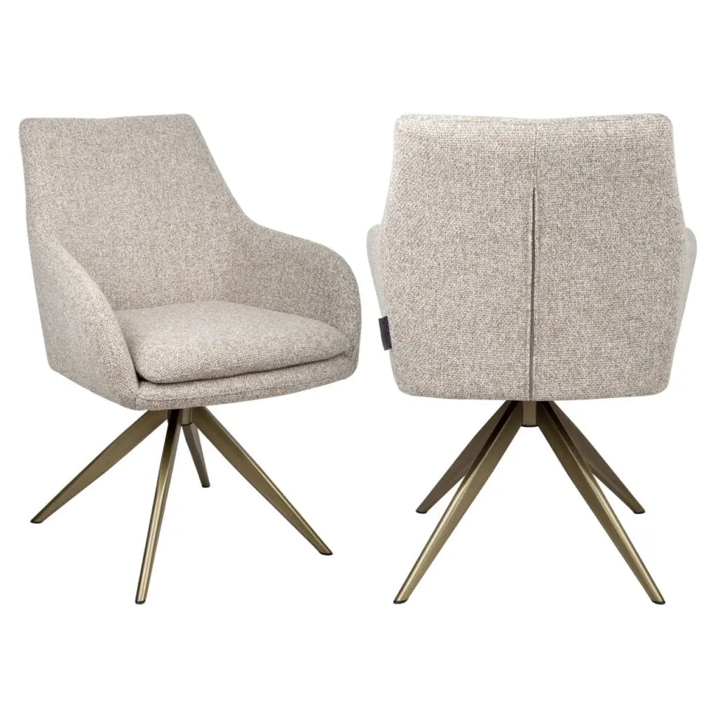Scaun dining Dining – CAYENNE maro (65cm)