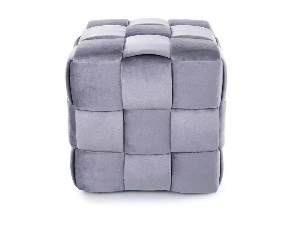 Puf CASEL Velvet gri tap. 252