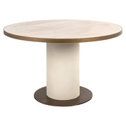 Masă dining Tivoli – alb (130cm)