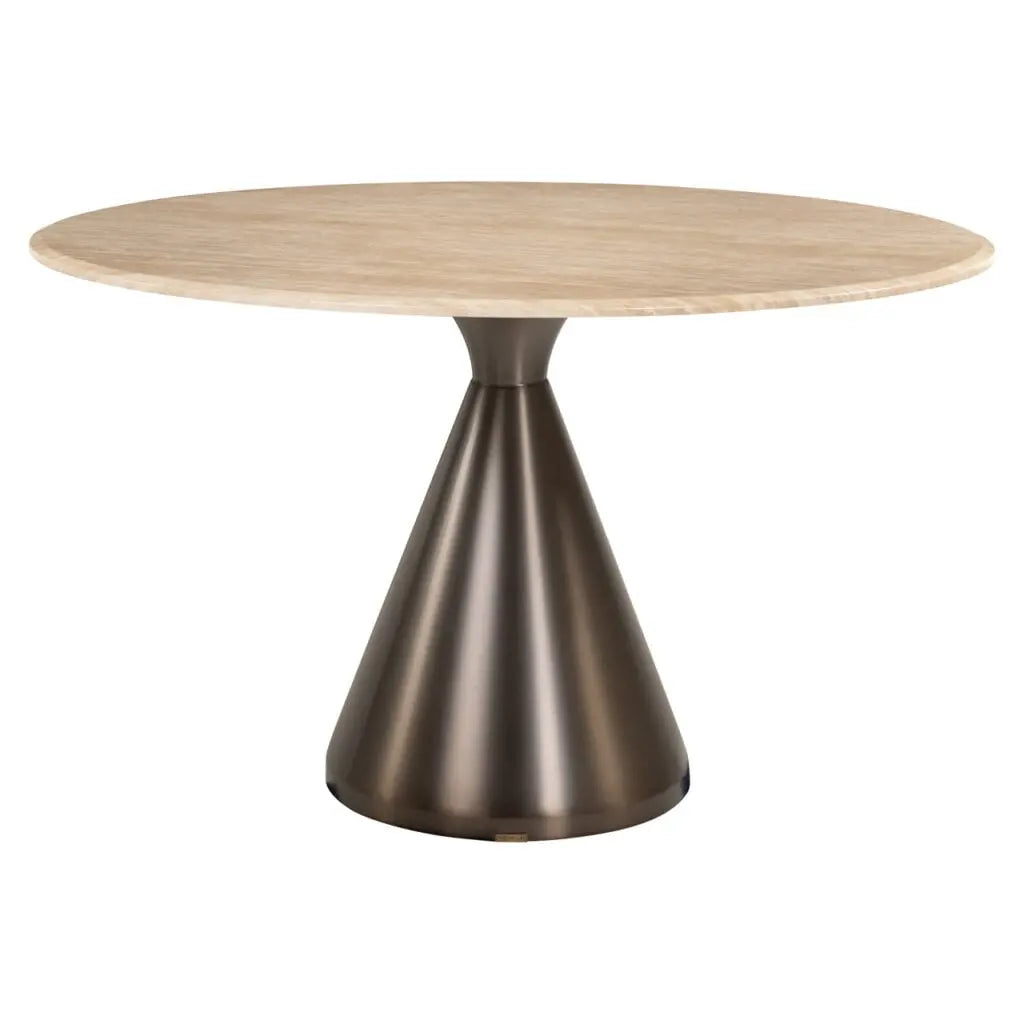 Masă dining Dining Tables – bej (130cm)