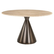 Masă dining Dining Tables – bej (130cm)