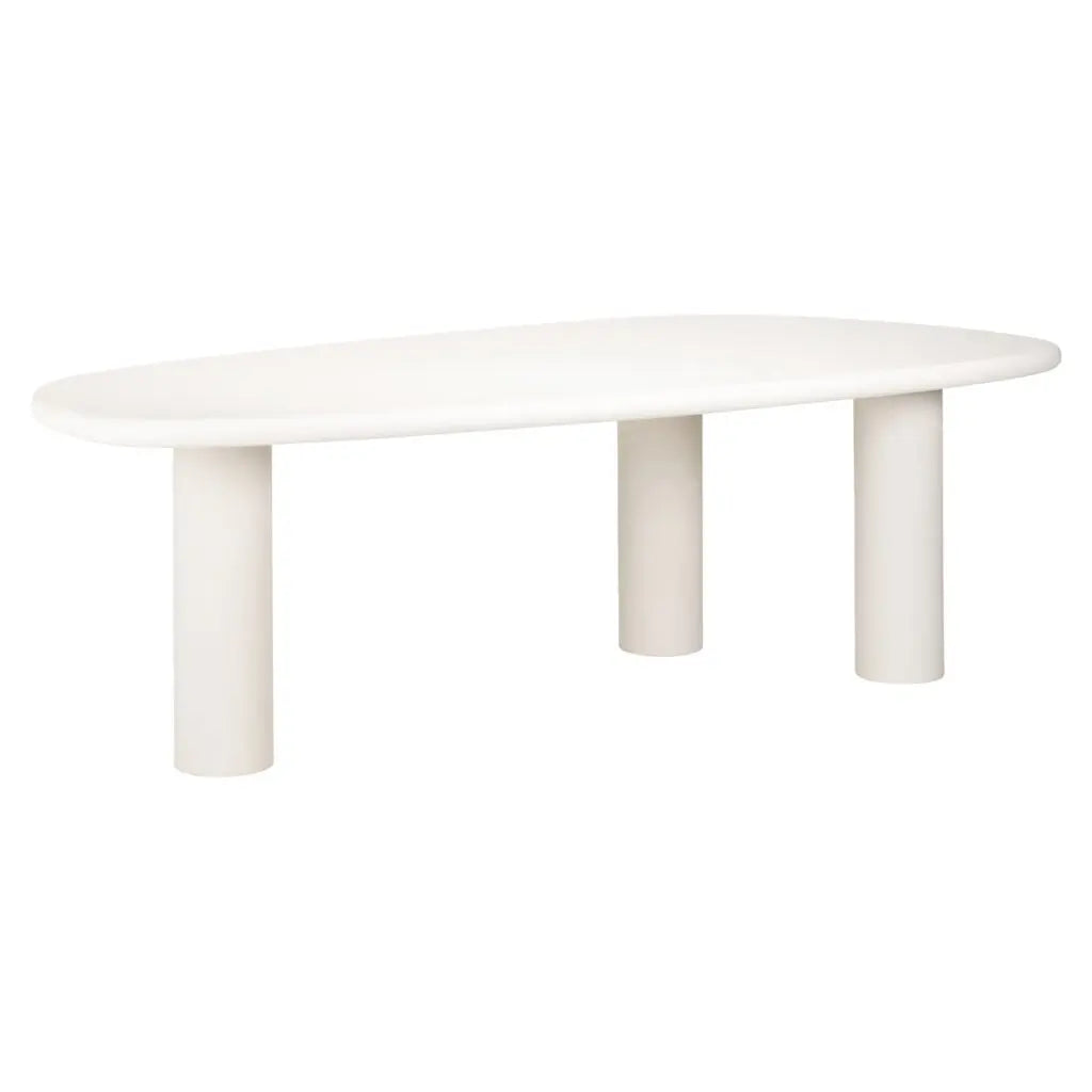 Masă dining Bloomstone – alb (235cm)