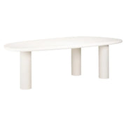 Masă dining Bloomstone – alb (235cm)