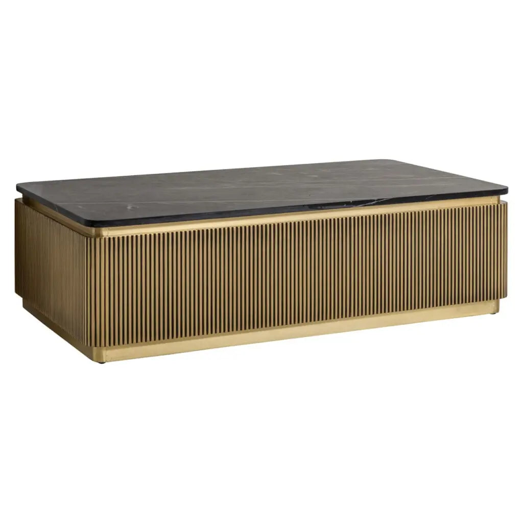 Măsuță cafea Ironville – auriu (140cm)