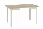 Masă dining extensibilă DANTE II stejar Cremona Torro/cașmir 90(130)x90